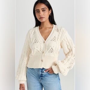 Faithfull the Brand Dayana Cardigan S NWT